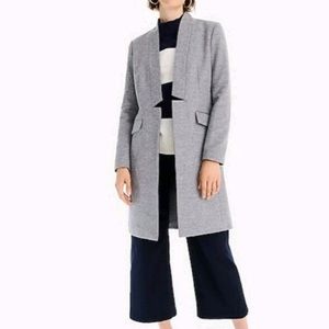 J. Crew Collection Long wool-cashmere topcoat